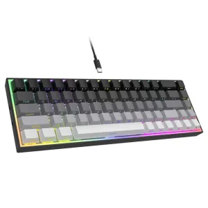 مبادلة ساخنة 68 مفتاح لوحة مفاتيح للألعاب PBT . Hot Swap 68 Keys Gaming Keyboard PBT Side Printed