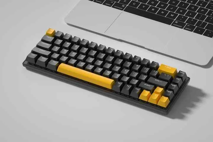 تخصيص دفعة صغيرة ثنائية اللون 98 مفتاحًا لوحة . Customize small batch dual-color 98 keys wired keyboard