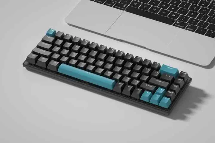 تخصيص دفعة صغيرة ثنائية اللون 98 مفتاحًا لوحة . Customize small batch dual-color 98 keys wired keyboard
