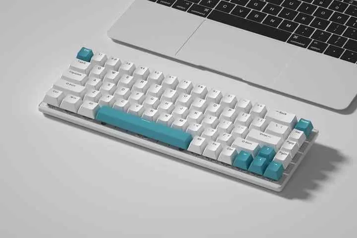 تخصيص دفعة صغيرة ثنائية اللون 98 مفتاحًا لوحة . Customize small batch dual-color 98 keys wired keyboard