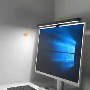 شريط إضاءة شاشة عرض كمبيوتر محمول معلق . Hanging Laptop Display Light Bar Touch Screen Computer
