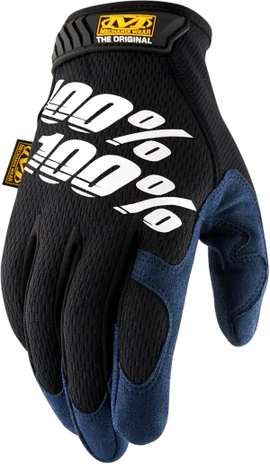 100% Original Gloves - Black - Medium 100-MG-05-009