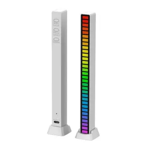 32LED RGB Rhythm Bar | Voice Sound Activated Bar | Sound Control Strip Tube Light