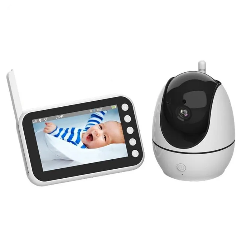 4.5" Video Baby Monitor | Two-Way Voice | Temperature Display | Music Player | Clear Video