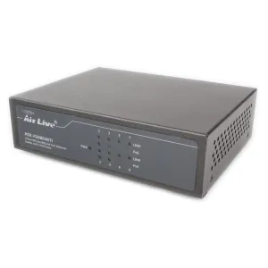 AirLive POE-FSH804ATi Unmanaged Desktop PoE Switch 8 Port 10/100Mbps With 4 Port PoE 
