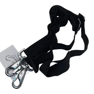 All Around Elastic Straps in Black - One Size