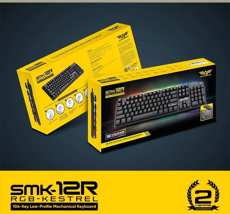 Armaggeddon Mechanical Wired Gaming Keyboard SMK-12R