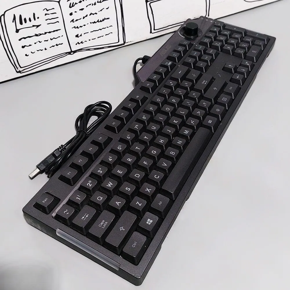 ASUS G01KB Red Backlit Wired Gaming Keyboard (Original Used)