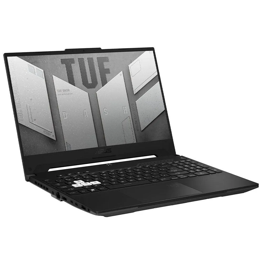 Asus TUF Dash F15 FX517ZM-HN007W Laptop (Intel Core i7-12650H - 16GB Ram - M.2 NVMe 512GB - Nvidia RTX 3060 6GB - 15.6 Inch FHD - Win11) - Black