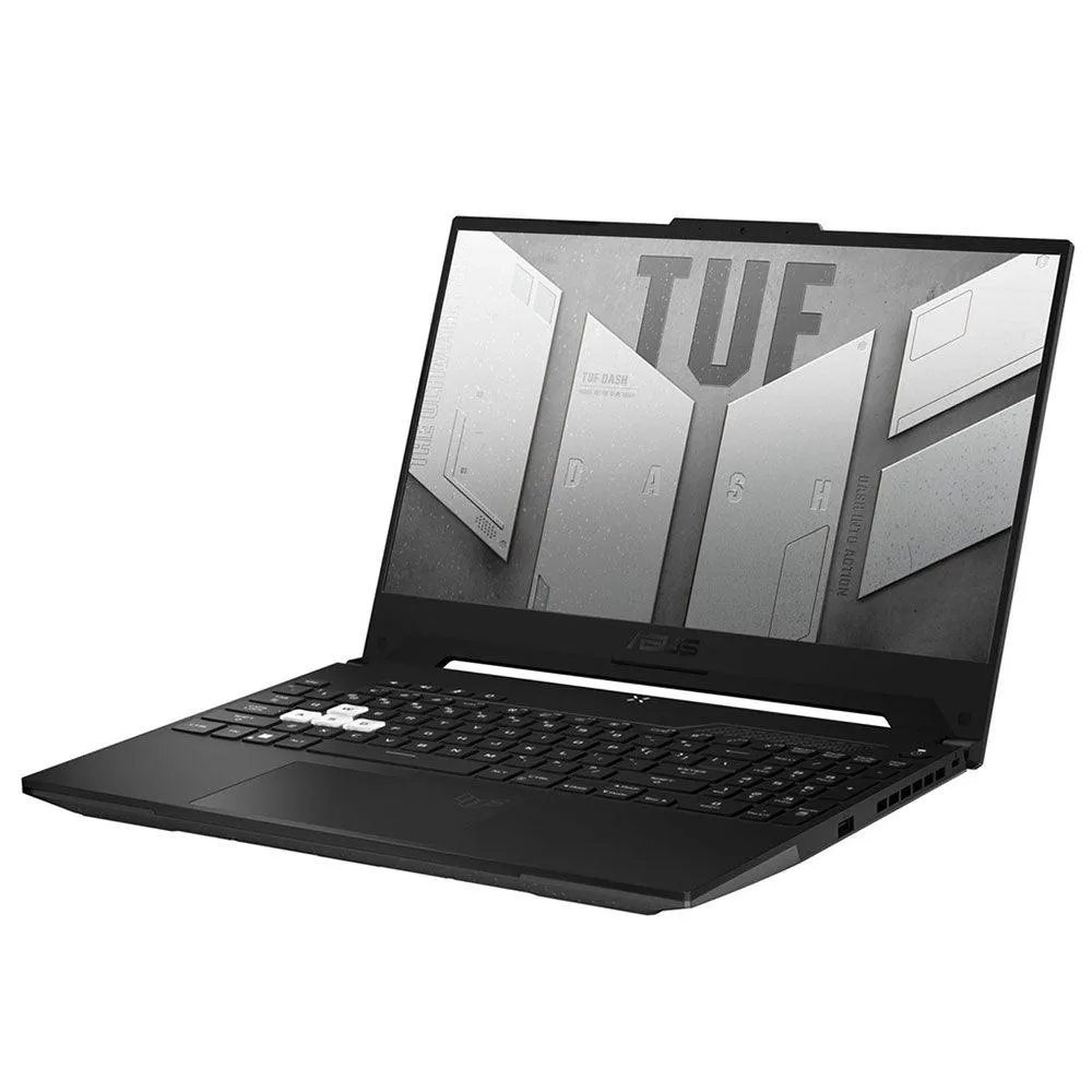 Asus TUF Dash F15 FX517ZM-HN007W Laptop (Intel Core i7-12650H - 16GB Ram - M.2 NVMe 512GB - Nvidia RTX 3060 6GB - 15.6 Inch FHD - Win11) - Black