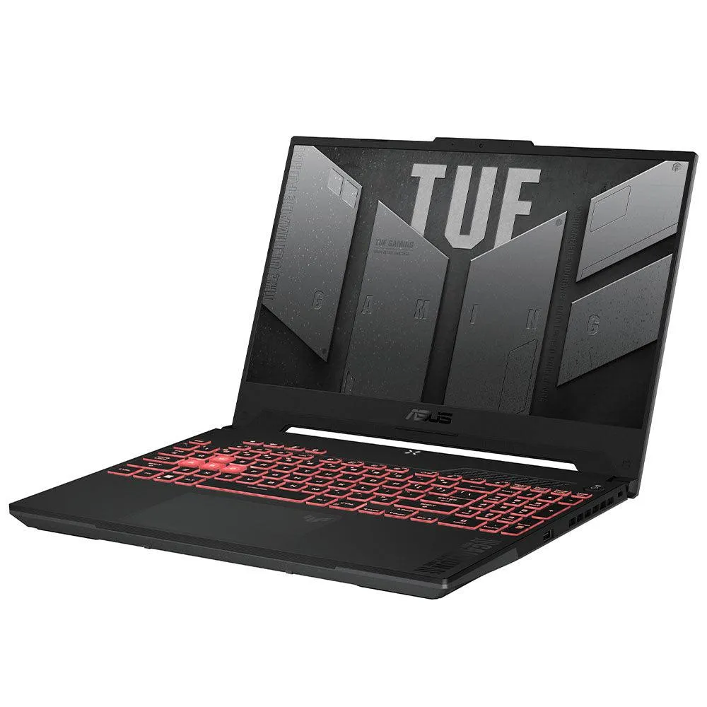 Asus TUF Gaming F15 FA507NU-LP007W Laptop (AMD Ryzen 5-7535HS - 8GB Ram - M.2 NVMe 512GB - Nvidia RTX 4050 6GB - 15.6 Inch FHD - Win11) - Jaeger Gray