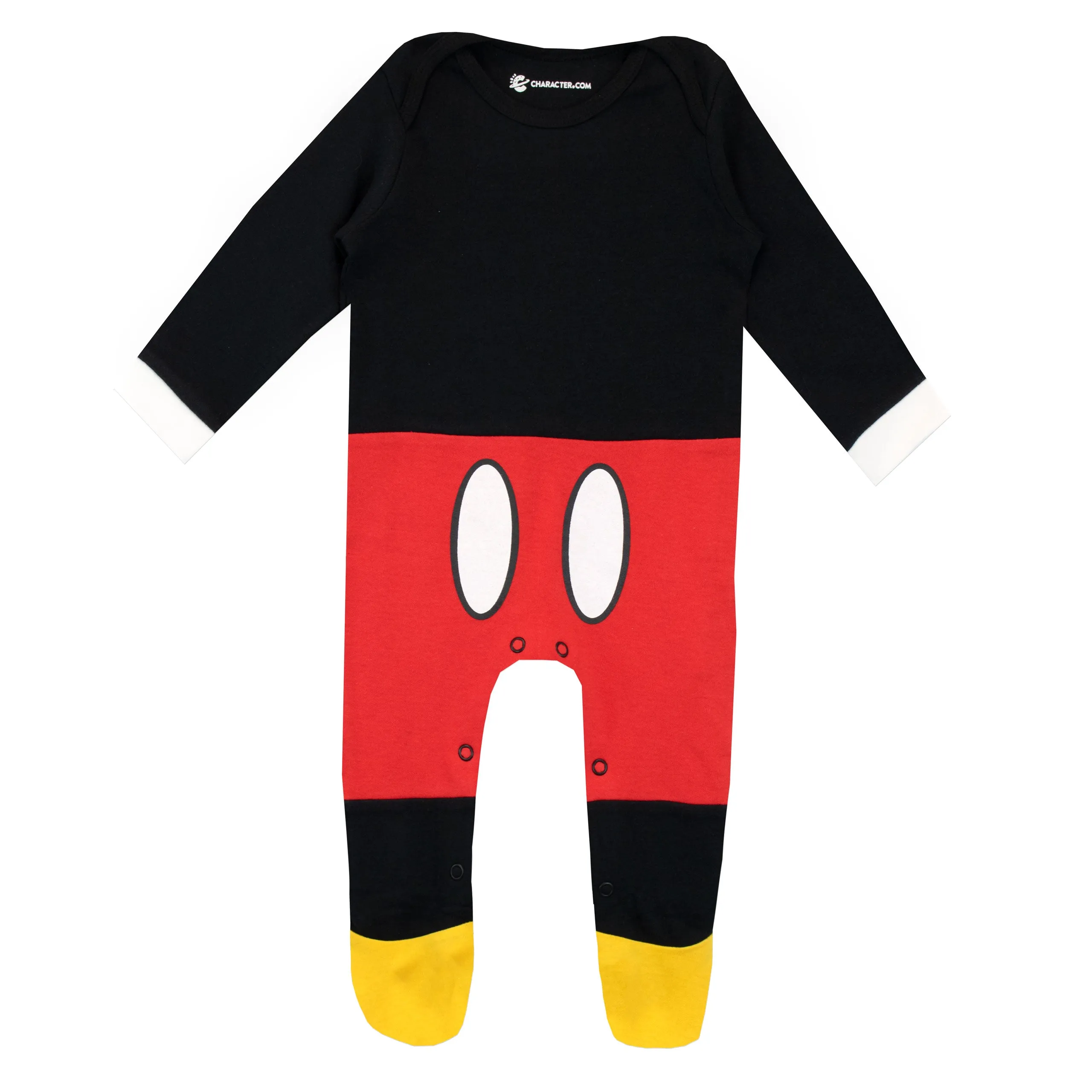 Baby Mickey Mouse Footies and Hat Set