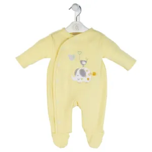 Dandelion Lemon Elephant & Bird Cotton All In one