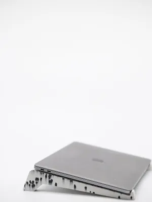 Eco Laptop Stand Dot Recycled White