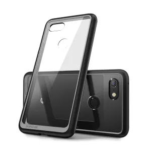 Google Pixel 3a XL Unicorn Beetle Style Clear Case-Black