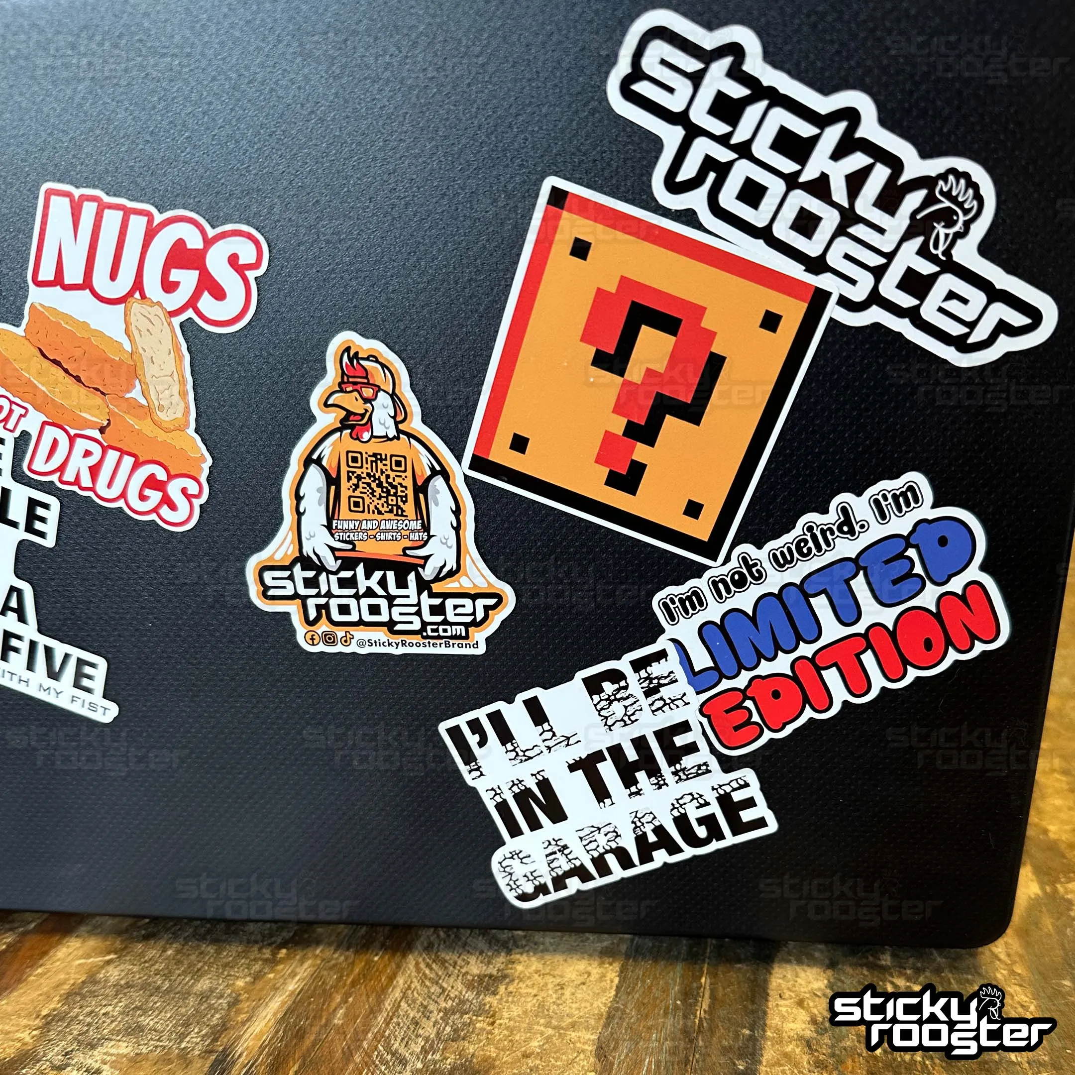 Hidden Block Retro Gaming sticker