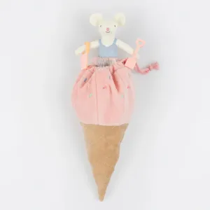 Ice Cream Mouse Mini Doll
