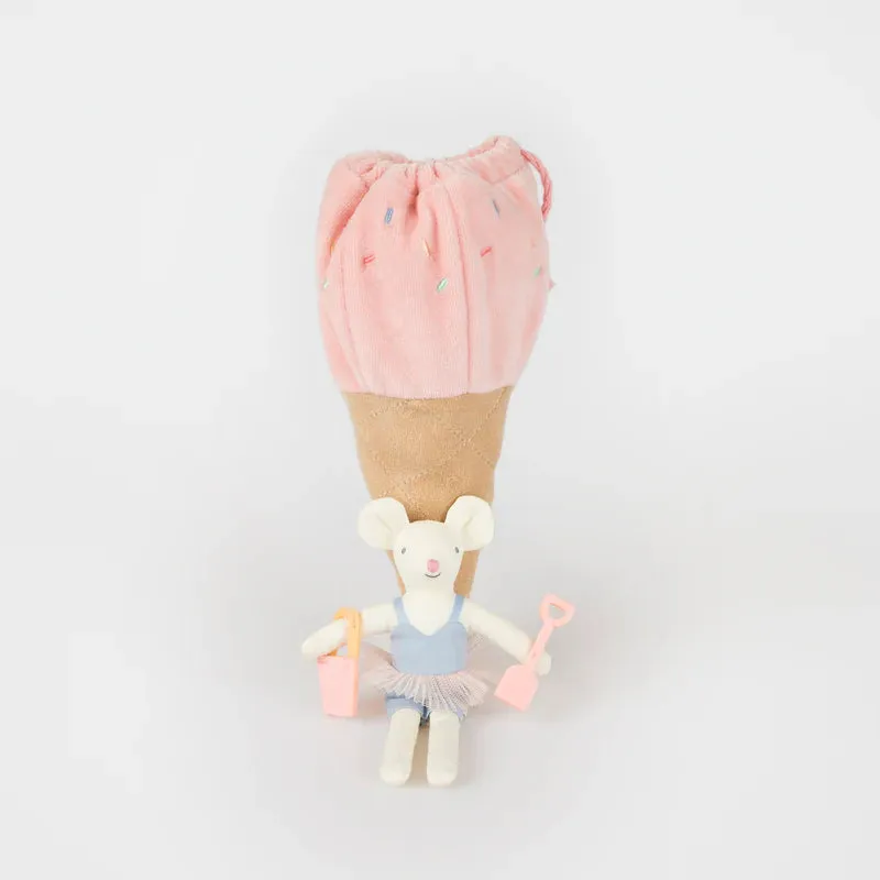 Ice Cream Mouse Mini Doll