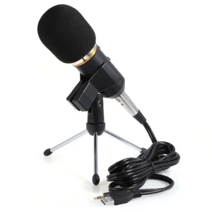 MK-F200FL Professional Microphone Wired Recording USB Condenser Microphones With Tripod For Computer Karaoke Mikrofon Microfone