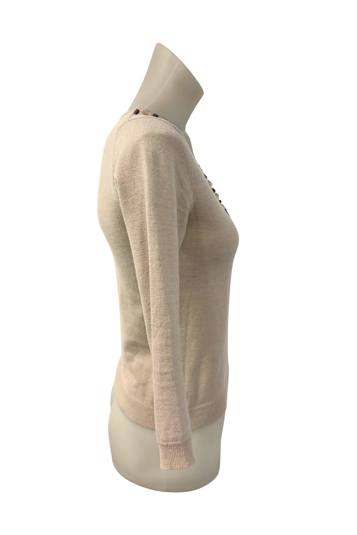 Voice of Voices beaded sweater, XS